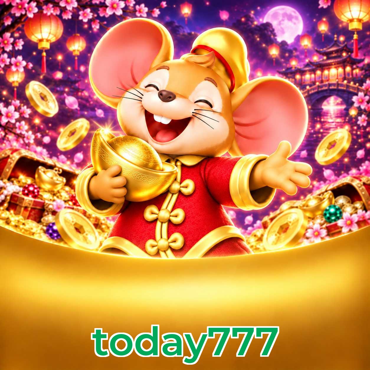 Pacote de boas-vindas ao criar conta na today777